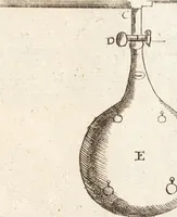 Picture 26 of 54 from (Dritter Theil): Neu-auffgerichtetes Rüst- und Zeughauß Der Natur: Worinnen Die so wundersame/ curiöse/ auch sehr nützliche Machinen und Instrumenten/ deren sich die heutige Naturkündiger in Erforschung der natürlichen Ursachen bedienen/ zu sehen und zu finden sind. Zum Vorschub aller derjenigen/ so der Lateinischen Sprach nicht mächtig sind/ und dennoch ihren Schöpffer in der Natur zu verehren suchen ... (1714), leaf 59