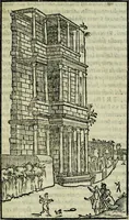 An illustration from Le antichita della citta di Roma: raccolte sotto breuita da diuersi antichi & moderni scrittori (1580)