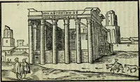 An illustration from Le antichita della citta di Roma: raccolte sotto breuita da diuersi antichi & moderni scrittori (1580)