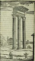 An illustration from Le antichita della citta di Roma: raccolte sotto breuita da diuersi antichi & moderni scrittori (1580)