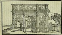 An illustration from Le antichita della citta di Roma: raccolte sotto breuita da diuersi antichi & moderni scrittori (1580)