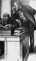 An illustration from Blind love (Volume 1) (1890)