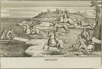 An illustration from Le pitture antiche delle grotte di Roma, e del sepolcro de' Nasonj: disegnate, & intagliate alla similitudine degli antichi originali (1706)