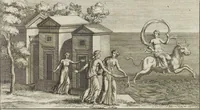 An illustration from Le pitture antiche delle grotte di Roma, e del sepolcro de' Nasonj: disegnate, & intagliate alla similitudine degli antichi originali (1706)