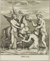 Picture 79 of 118 from Le pitture antiche delle grotte di Roma, e del sepolcro de' Nasonj: disegnate, & intagliate alla similitudine degli antichi originali (1706), leaf 132