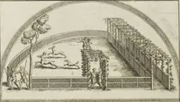 An illustration from Le pitture antiche delle grotte di Roma, e del sepolcro de' Nasonj: disegnate, & intagliate alla similitudine degli antichi originali (1706)