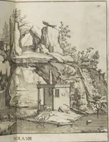 An illustration from Le pitture antiche delle grotte di Roma, e del sepolcro de' Nasonj: disegnate, & intagliate alla similitudine degli antichi originali (1706)