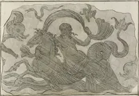 An illustration from Le pitture antiche delle grotte di Roma, e del sepolcro de' Nasonj: disegnate, & intagliate alla similitudine degli antichi originali (1706)