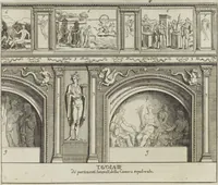 Picture 62 of 118 from Le pitture antiche delle grotte di Roma, e del sepolcro de' Nasonj: disegnate, & intagliate alla similitudine degli antichi originali (1706), leaf 98