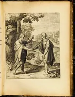 An illustration from Quinti Horatii Flacci emblemata: imaginibus in aes incisis, notisq[ue] illustrata (1612)