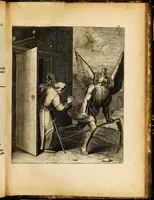 Picture 84 of 104 from Quinti Horatii Flacci emblemata: imaginibus in aes incisis, notisq[ue] illustrata (1612), leaf 175