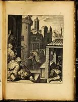 An illustration from Quinti Horatii Flacci emblemata: imaginibus in aes incisis, notisq[ue] illustrata (1612)