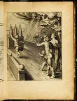 An illustration from Quinti Horatii Flacci emblemata: imaginibus in aes incisis, notisq[ue] illustrata (1612)