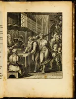 An illustration from Quinti Horatii Flacci emblemata: imaginibus in aes incisis, notisq[ue] illustrata (1612)