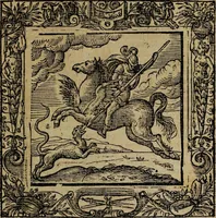 An illustration from Omnia Andreae Alciati v.c. emblemata [electronic resource]: cum commentariis, quibus emblematum omnium aperta origine, mens auctoris explicatur, & obscura omnia dubiáque illustrantur (1581)