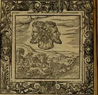 Picture 23 of 256 from Omnia Andreae Alciati v.c. emblemata [electronic resource]: cum commentariis, quibus emblematum omnium aperta origine, mens auctoris explicatur, & obscura omnia dubiáque illustrantur (1581), leaf 118