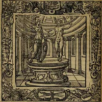 An illustration from Omnia Andreae Alciati v.c. emblemata [electronic resource]: cum commentariis, quibus emblematum omnium aperta origine, mens auctoris explicatur, & obscura omnia dubiáque illustrantur (1581)