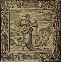 An illustration from Omnia Andreae Alciati v.c. emblemata [electronic resource]: cum commentariis, quibus emblematum omnium aperta origine, mens auctoris explicatur, & obscura omnia dubiáque illustrantur (1581)