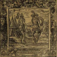 An illustration from Omnia Andreae Alciati v.c. emblemata [electronic resource]: cum commentariis, quibus emblematum omnium aperta origine, mens auctoris explicatur, & obscura omnia dubiáque illustrantur (1581)