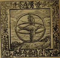 An illustration from Omnia Andreae Alciati v.c. emblemata [electronic resource]: cum commentariis, quibus emblematum omnium aperta origine, mens auctoris explicatur, & obscura omnia dubiáque illustrantur (1581)