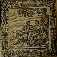An illustration from Omnia Andreae Alciati v.c. emblemata [electronic resource]: cum commentariis, quibus emblematum omnium aperta origine, mens auctoris explicatur, & obscura omnia dubiáque illustrantur (1581)