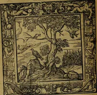 An illustration from Omnia Andreae Alciati v.c. emblemata [electronic resource]: cum commentariis, quibus emblematum omnium aperta origine, mens auctoris explicatur, & obscura omnia dubiáque illustrantur (1581)