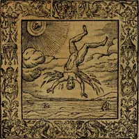 Picture 128 of 256 from Omnia Andreae Alciati v.c. emblemata [electronic resource]: cum commentariis, quibus emblematum omnium aperta origine, mens auctoris explicatur, & obscura omnia dubiáque illustrantur (1581), leaf 389