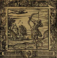 An illustration from Omnia Andreae Alciati v.c. emblemata [electronic resource]: cum commentariis, quibus emblematum omnium aperta origine, mens auctoris explicatur, & obscura omnia dubiáque illustrantur (1581)