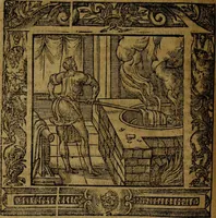An illustration from Omnia Andreae Alciati v.c. emblemata [electronic resource]: cum commentariis, quibus emblematum omnium aperta origine, mens auctoris explicatur, & obscura omnia dubiáque illustrantur (1581)