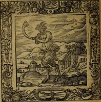 An illustration from Omnia Andreae Alciati v.c. emblemata [electronic resource]: cum commentariis, quibus emblematum omnium aperta origine, mens auctoris explicatur, & obscura omnia dubiáque illustrantur (1581)