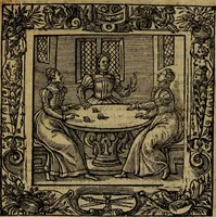 An illustration from Omnia Andreae Alciati v.c. emblemata [electronic resource]: cum commentariis, quibus emblematum omnium aperta origine, mens auctoris explicatur, & obscura omnia dubiáque illustrantur (1581)
