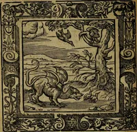 Picture 161 of 256 from Omnia Andreae Alciati v.c. emblemata [electronic resource]: cum commentariis, quibus emblematum omnium aperta origine, mens auctoris explicatur, & obscura omnia dubiáque illustrantur (1581), leaf 498