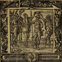Picture 164 of 256 from Omnia Andreae Alciati v.c. emblemata [electronic resource]: cum commentariis, quibus emblematum omnium aperta origine, mens auctoris explicatur, & obscura omnia dubiáque illustrantur (1581), leaf 507
