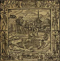 An illustration from Omnia Andreae Alciati v.c. emblemata [electronic resource]: cum commentariis, quibus emblematum omnium aperta origine, mens auctoris explicatur, & obscura omnia dubiáque illustrantur (1581)