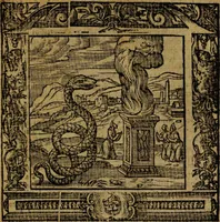 Picture 182 of 256 from Omnia Andreae Alciati v.c. emblemata [electronic resource]: cum commentariis, quibus emblematum omnium aperta origine, mens auctoris explicatur, & obscura omnia dubiáque illustrantur (1581), leaf 557