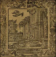 An illustration from Omnia Andreae Alciati v.c. emblemata [electronic resource]: cum commentariis, quibus emblematum omnium aperta origine, mens auctoris explicatur, & obscura omnia dubiáque illustrantur (1581)