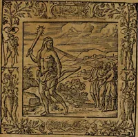 An illustration from Omnia Andreae Alciati v.c. emblemata [electronic resource]: cum commentariis, quibus emblematum omnium aperta origine, mens auctoris explicatur, & obscura omnia dubiáque illustrantur (1581)