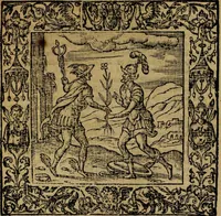 An illustration from Omnia Andreae Alciati v.c. emblemata [electronic resource]: cum commentariis, quibus emblematum omnium aperta origine, mens auctoris explicatur, & obscura omnia dubiáque illustrantur (1581)