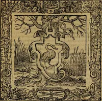 An illustration from Omnia Andreae Alciati v.c. emblemata [electronic resource]: cum commentariis, quibus emblematum omnium aperta origine, mens auctoris explicatur, & obscura omnia dubiáque illustrantur (1581)