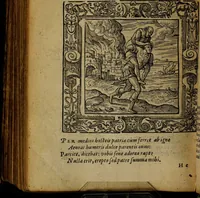 An illustration from Omnia Andreae Alciati v.c. emblemata [electronic resource]: cum commentariis, quibus emblematum omnium aperta origine, mens auctoris explicatur, & obscura omnia dubiáque illustrantur (1581)
