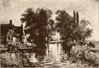 An illustration from Illustrated catalogue of the seventh series of 100 paintings by old masters of the Dutch, Flemish, Italian, French, and English schools, being a portion of the Sedelmeyer Gallery : which contains about 1500 original pictures by ancient and modern artists (1901)