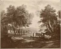 An illustration from Illustrated catalogue of the seventh series of 100 paintings by old masters of the Dutch, Flemish, Italian, French, and English schools, being a portion of the Sedelmeyer Gallery : which contains about 1500 original pictures by ancient and modern artists (1901)