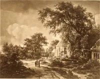 Picture 17 of 95 from Illustrated catalogue of the seventh series of 100 paintings by old masters of the Dutch, Flemish, Italian, French, and English schools, being a portion of the Sedelmeyer Gallery : which contains about 1500 original pictures by ancient and modern artists (1901), leaf 32