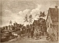 An illustration from Illustrated catalogue of the seventh series of 100 paintings by old masters of the Dutch, Flemish, Italian, French, and English schools, being a portion of the Sedelmeyer Gallery : which contains about 1500 original pictures by ancient and modern artists (1901)