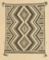 An illustration from Navajo weavers (1885)