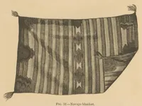 An illustration from Navajo weavers (1885)