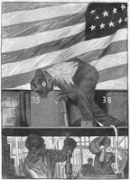 An illustration from Posters issued by the United States Shipping Board Emergency Fleet Corporation: Book no. 1 (1918)