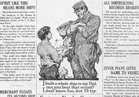 An illustration from Posters issued by the United States Shipping Board Emergency Fleet Corporation: Book no. 1 (1918)