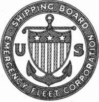 An illustration from Posters issued by the United States Shipping Board Emergency Fleet Corporation: Book no. 1 (1918)