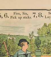 Picture 1 of 4 from 1, 2, buckle my shoe (1869), leaf 3